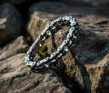 10mm Motorcycle Chain Bracelet – Stainless Steel<br>SB243