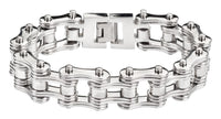 Men's Motorcycle Bike Chain Bracelet Stainless Steel SB90