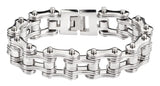 Men's Motorcycle Bike Chain Bracelet Stainless Steel SB90