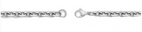 Unisex Stainless Steel Medium Oval Link 6mm Necklace Many Sizes CH29