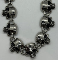 Punisher Skull Necklace Stainless Steel Biker SP13