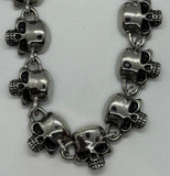 Punisher Skull Necklace Stainless Steel Biker SP13