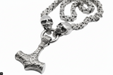 Thor's Hammer Necklace 3 colors Stainless Steel 24-inch Necklace SP54