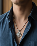 Gothic Skull Necklace Unisex Pendant & Chain Stainless Steel SP5