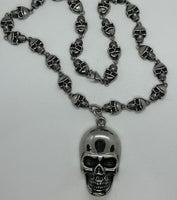 Unisex Skull Necklace / Skull Pendent Stainless Steel Skull Jewelry SP6