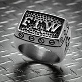 "FTW" Signet Ring Biker Stainless Steel Ring SR111
