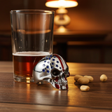 American Flag Skull Ring Enameled Men's Stainless Steel Ring SR146