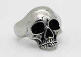 Small Skull Ring Biker Jewelry Unisex Stainless-Steel SR16