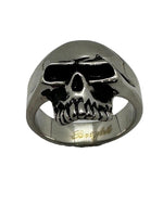 Phantom Half Jaw Skull Ring Biker Jewelry Unisex Stainless Steel SR16