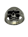 Phantom Half Jaw Skull Ring Biker Jewelry Unisex Stainless Steel SR16