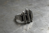 5 Bullets Ring Men's Biker Stainless Steel SR170