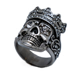 Men's King Skull Ring Stainless Steel Ring SR192