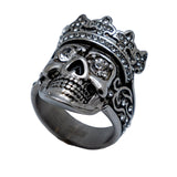 Men's King Skull Ring Stainless Steel Ring SR192
