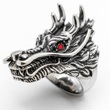 Huge Dragon Ring Men's Stainless Steel Large Sizes SR198