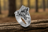 Wild Boar Ring Men's Stainless Steel SR200