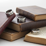 "Saved" Ring Unisex Wedding Band Religious Stainless Steel SR205