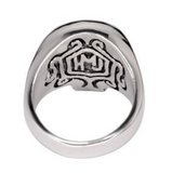 "99%" Signet Ring Men's Biker Stainless Steel SR206