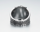 Royal Straight Flush Ring Men's Poker Ring Stainless Steel SR210