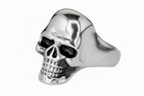 High Polished Skull Ring Men's Biker Stainless Steel SR220