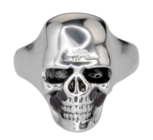 Skull Jewelry Men's Skull Ring Stainless Steel SR220