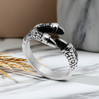 Claw Ring Eagle Talon Unisex Ring Biker Stainless Steel Ring SR2