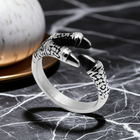 Claw Ring Eagle Talon Unisex Ring Biker Stainless Steel Ring SR2