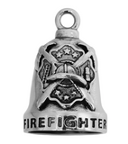 Large Firefighter Motorcycle Ride Bell® Stainless Steel RB2L