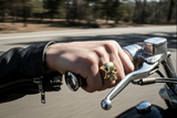 Large Gold Skull Ring 18K Gold Plated Stainless Steel Men's Biker Ring SR30