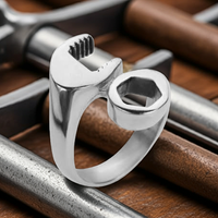 Wrench Ring Mechanic's Stainless Steel (Men's) SR32
