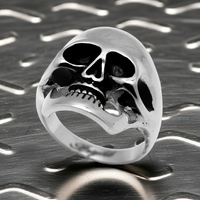 Large Skull Ring Men's Stainless Steel SR36