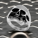 Large Skull Ring Men's Stainless Steel SR36