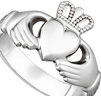 Claddagh Ring Wedding Band Unisex Stainless Steel Ring SR67L