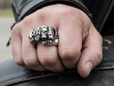 "FTW" Fist Ring Unisex Biker Ring Stainless Steel SR72