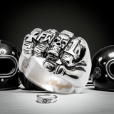 "FTW" Fist Ring Unisex Biker Ring Stainless Steel SR72