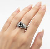 Winged Motorcycle Ring Unisex Biker Jewelry Stainless Steel SR78