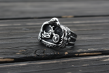 Motorcycle Eagle Ring Biker Stainless Steel Ring SR86