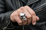 HUGE Skull Ring Men's Biker Ring Stainless Steel SR94