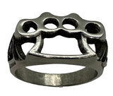 Knuckles Ring in Stainless Steel Biker Ring SR96