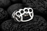 Knuckles Ring in Stainless Steel Biker Ring SR96
