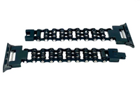Watch Band Ladies Black Stainless Steel Motorcycle Chain Bracelet W1