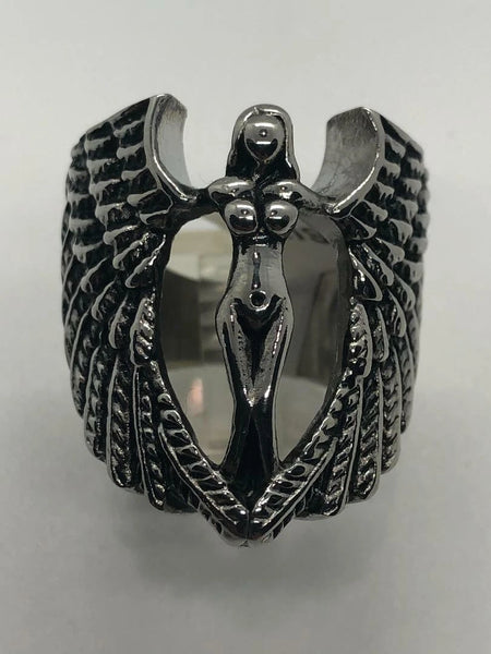 Angel's Wrapping Wings Ring Stainless Steel Unisex Ring SR92