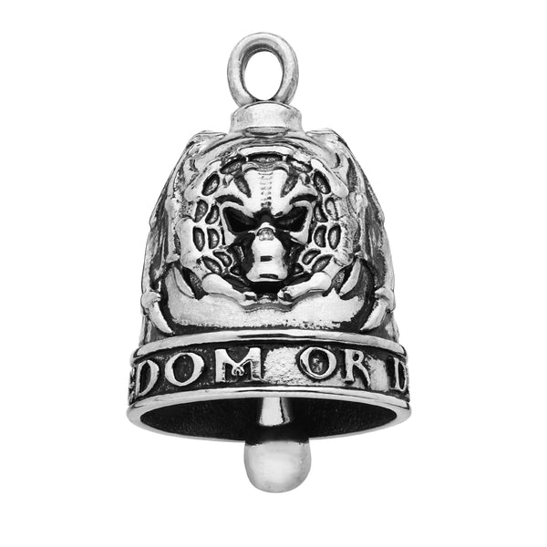 Bat Skull Motorcycle Biker Ride Bell® Lady Rider Stainless Steel RB15