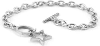 Ladies Stainless Steel Star Bracelet SB14