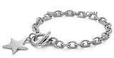 Ladies Stainless Steel Star Bracelet SB14