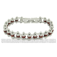 January Mini Ladies Birthstone Garnet Imitation Bracelet SB168