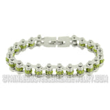 Ladies Motorcycle Bike Chain Bracelet Stainless Steel August Edition SB172