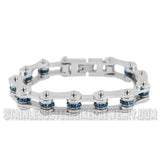 Heavy Metal Jewelry Ladies Motorcycle Bike Chain Stainless Steel Bracelet December Edition SB2227D