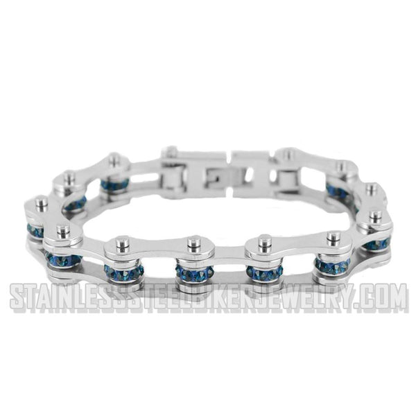 Heavy Metal Jewelry Ladies Motorcycle Bike Chain Stainless Steel Bracelet September Edition SB2227S
