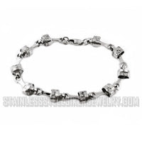 Piston Jewelry Unisex Piston Link Motorcycle Biker Bracelet Stainless Steel SB180
