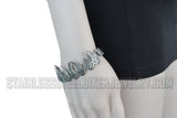 Heart & Angel Wings Biker Ladies Bracelet Stainless Steel Biker Jewelry SB188
